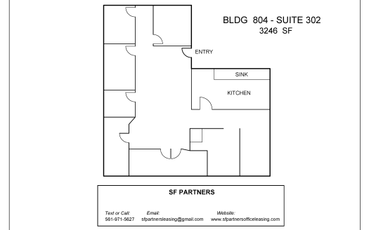 (LEASED) 3246 SF 804- Suite 302 Professional Office Space in Richmond, VA 23236 