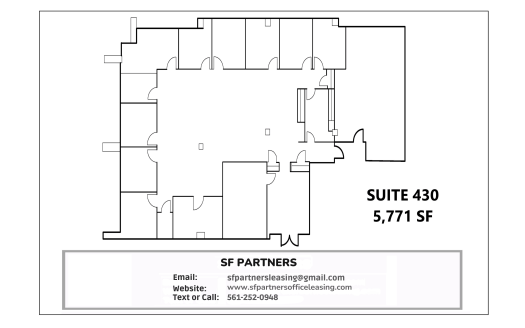 5771 SF Suite 430 Professional and Medical Office Space in Pittsburgh, PA 15220