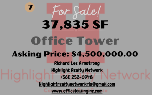 37,835 SF Office Tower FOR SALE!