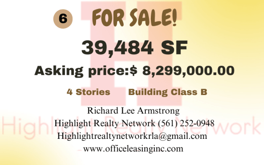 39,484 SF Office Tower FOR SALE!