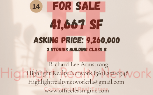 41,667 SF Office Tower FOR SALE!