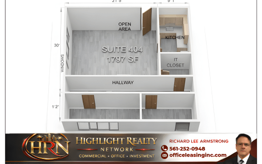 1797 SF Suite 404 Professional and Medical Office Space 2328 10th Ave N, Lake Worth, FL 33461