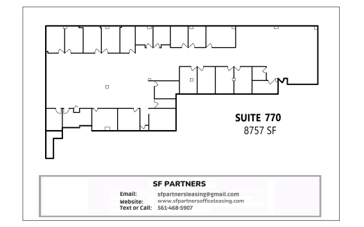 8757 SF Suite 770 Professional and Medical Office Space at 750 Holiday Dr., Pittsburgh, PA 15220