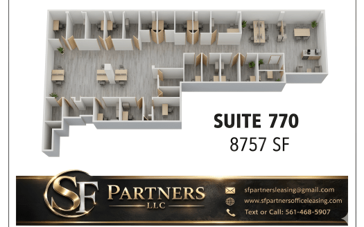 8757 SF Suite 770 Professional and Medical Office Space at 750 Holiday Dr., Pittsburgh, PA 15220