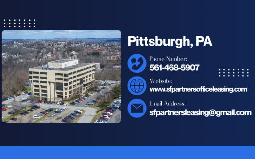 5110 SF Suite 570 Professional and Medical Office Space at 750 Holiday Dr., Pittsburgh, PA 15220