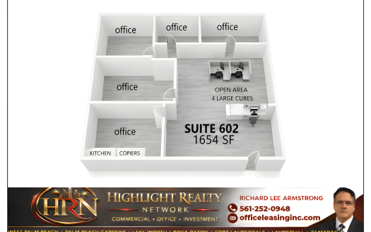 1654 SF Suite 602 Professional and Medical Office Space at 2328 10th Ave N, Lake Worth, FL 33461