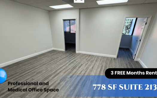 778 SF Suite 213 Professional and Medical Office Space at 4360 Northlake Blvd., Palm Beach Gardens, FL 33410