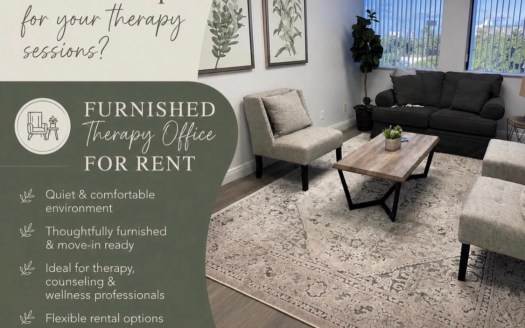 Therapy Office For Lease at 2001 Bldg. West Palm Beach, FL 33409